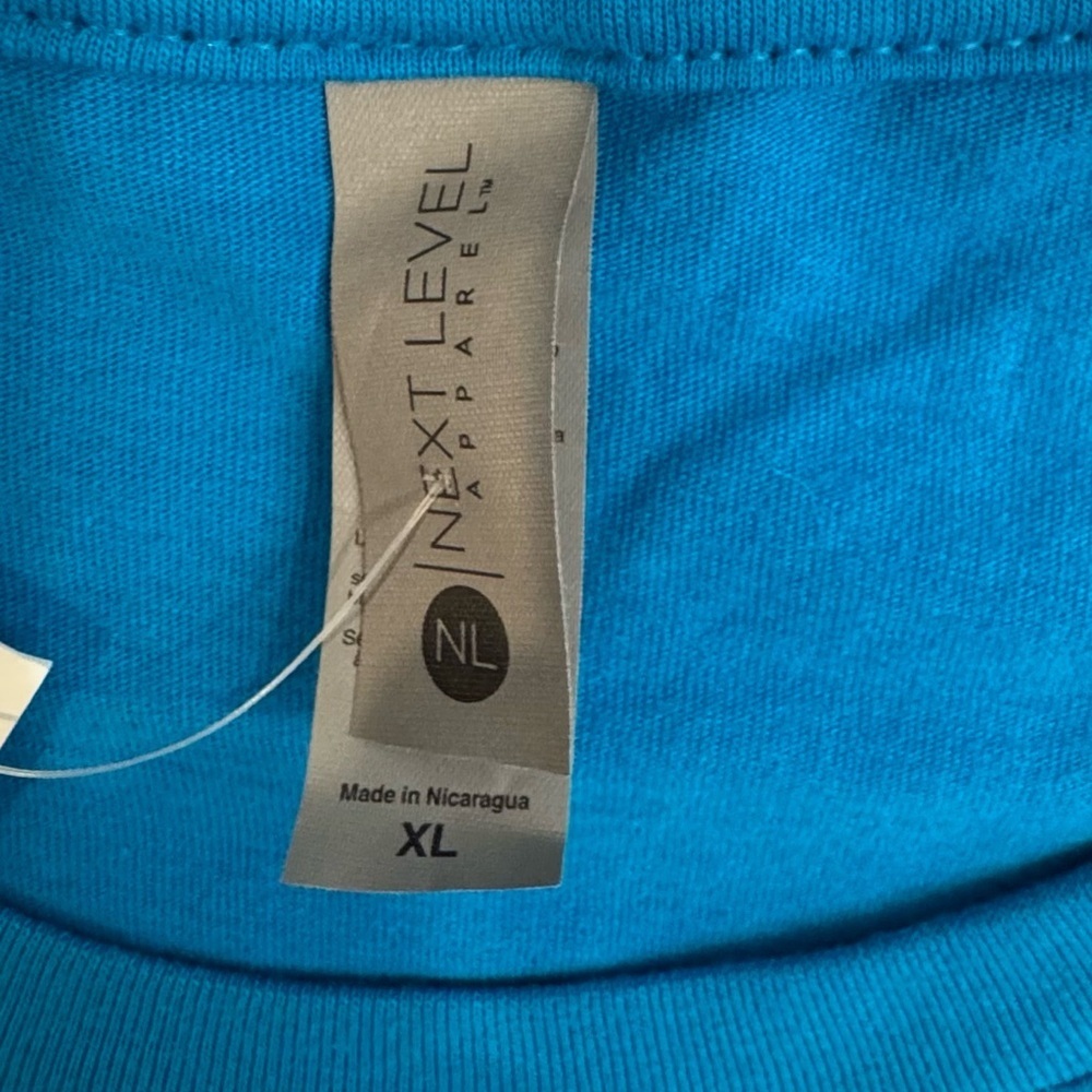 Next Level Apparel Blue Panthers Tee - Picture 4 of 4